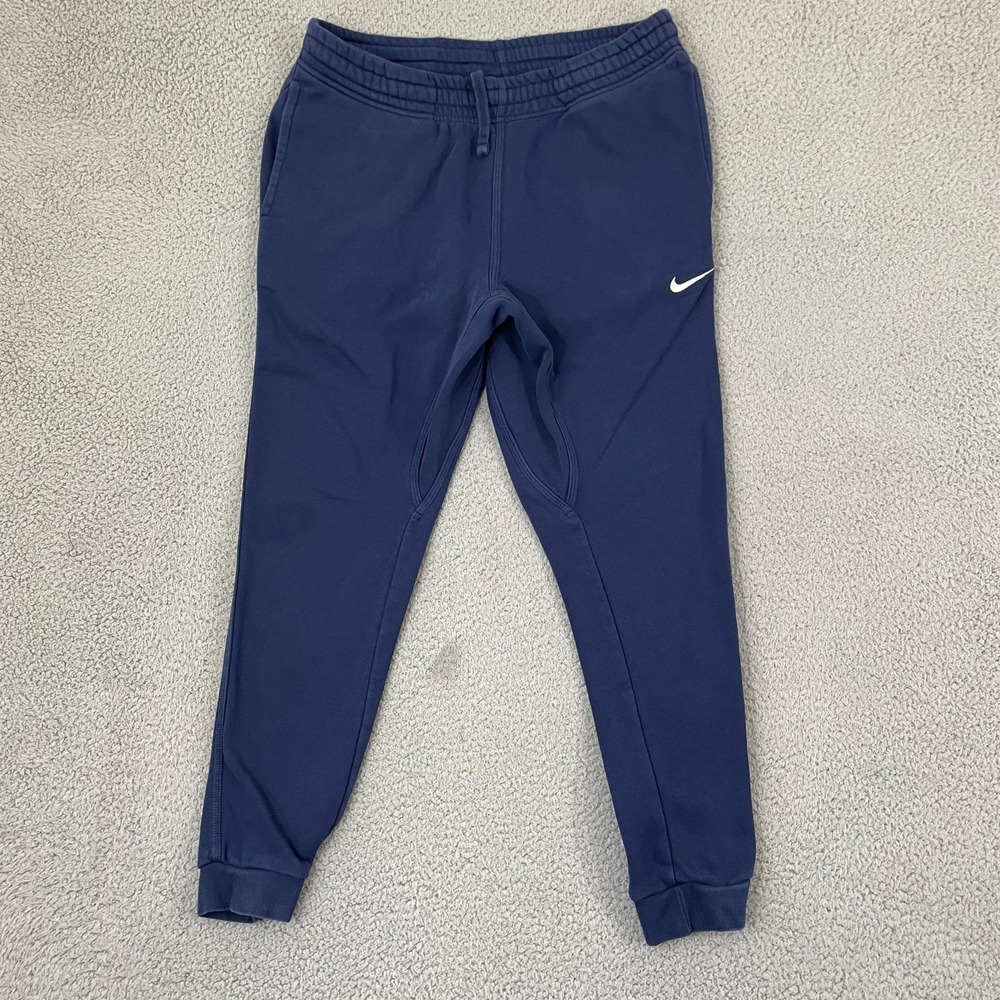 Nike Club Fleece Tapered Jogger Men M Navy Lounge Sportswear